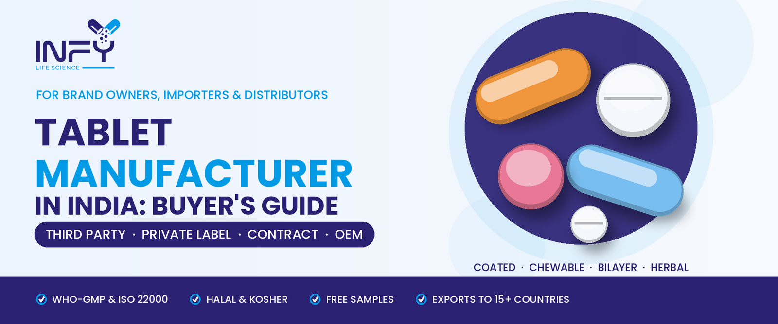 Tablet Manufacturer in India: A Buyer's Guide to Third Party, Private Label and Export Health Supplement Tablets